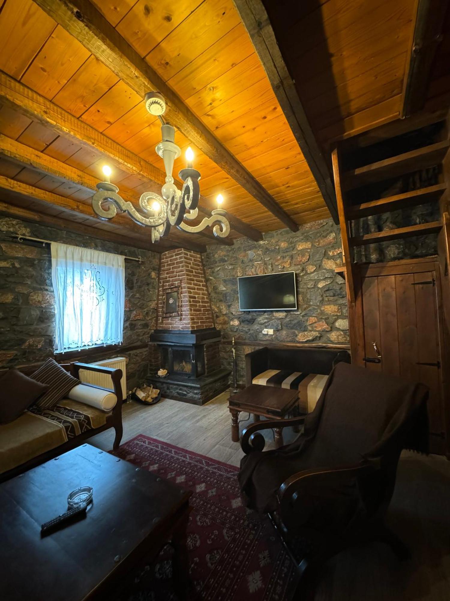Chalet Asteras Tou Vorra Agios Athanasios  Exterior foto